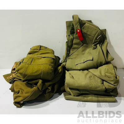 Collection Vintage Australian Army Uniforms