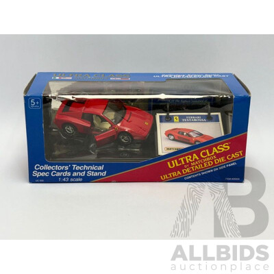 Matchbox Ultra Class Ferrari Testarossa - 1:43 Scale