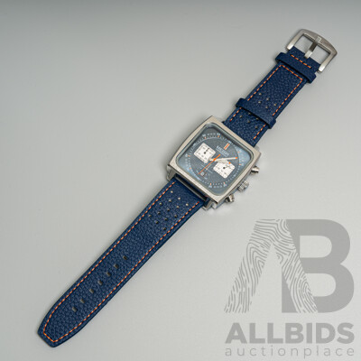 Megir 43.5mm Square Dial Chronograph Watch, Model M2182