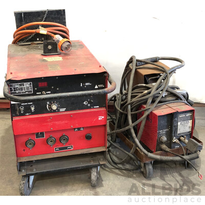 Lincoln Electric Idealarc CV400-I Welder with LN-7 Wire Feeder
