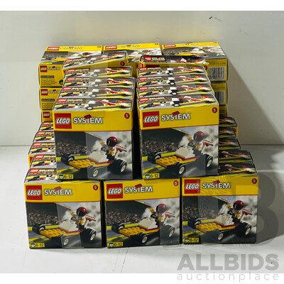 Box with Quantity 40 Lego Sets 1250, Sealed in Boxes