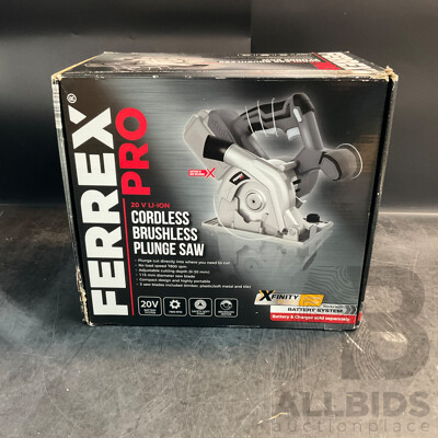 FERREX PRO Brushless Plunge Saw