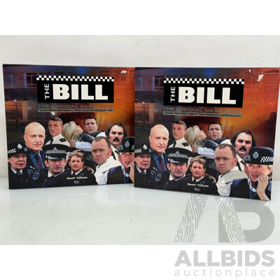 the Bill Official Case Interactive Book - Lot of 2