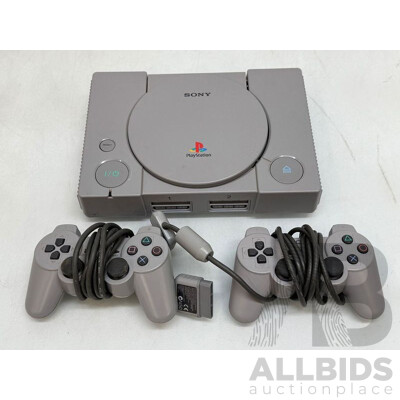Sony Playstation with 2 Controllers
