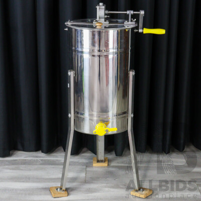 Modern Stainless Steel Three Frame Honey Extractor