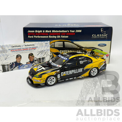 Classic Carlectables 2006 Ford BA Falcon FPR Bright/Winterbottom Sandown Winner - 1/18 Scale