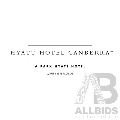 Champagne High Tea at the Hyatt Hotel Canberra for 2 People