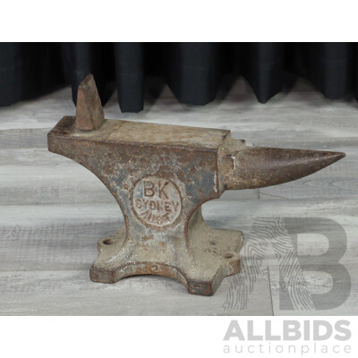 Vintage Cast Anvil by BK Sydney