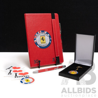 Selection of Ferrari Club Memorabilia