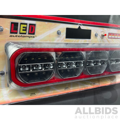 Pack of 2 LED Autolamps 12-24V  (385ARWM-2) - ORP $299