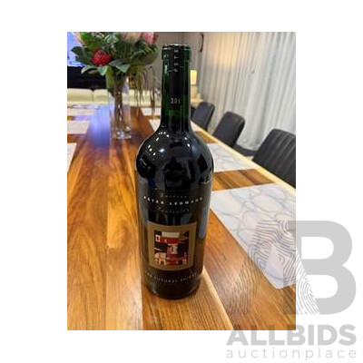 Personally Signed by the Late Peter Lehmann Double Magnum (3L) 'The Futures Shiraz'
